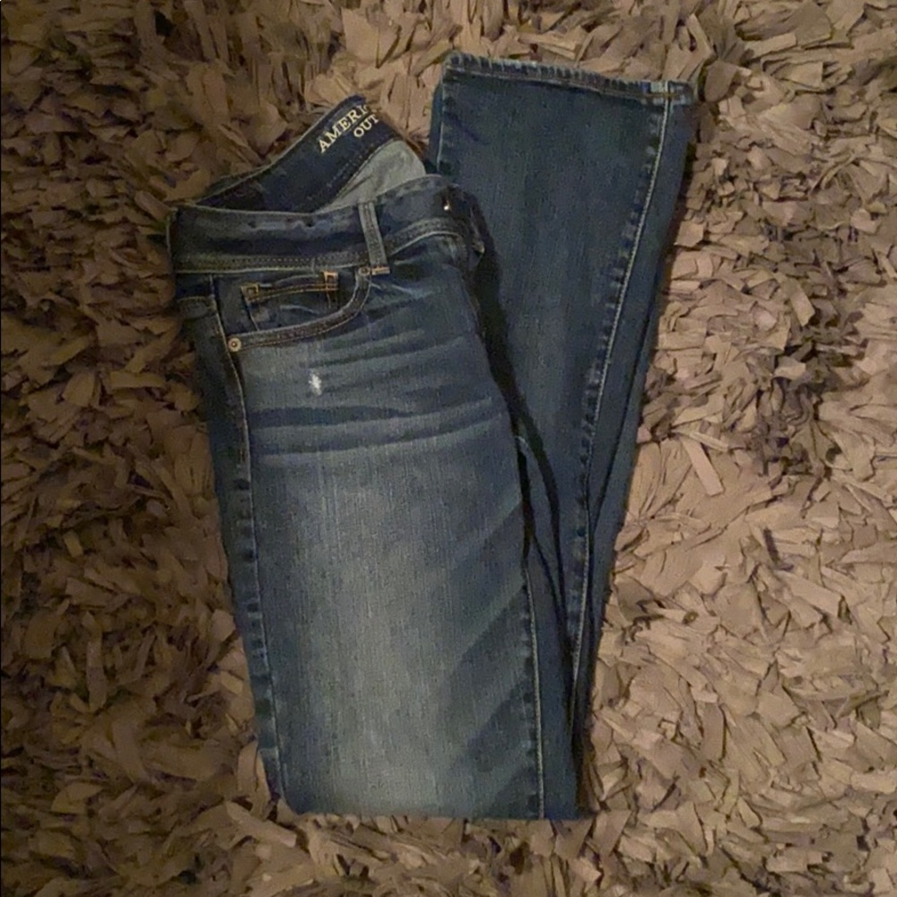 AEO Jeans, Kick boot stretch.